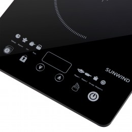 Плита Индукционная SunWind SCI-0502 черный стеклокерамика (настольная)