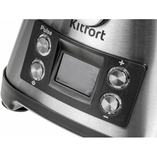 Кухонный комбайн Kitfort КТ-1395 800Вт серебристый/черный