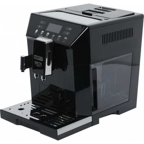 Кофемашина Delonghi Eletta Cappuccino Evo ECAM46.860.B 1450Вт черный/серебристый