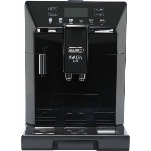 Кофемашина Delonghi Eletta Cappuccino Evo ECAM46.860.B 1450Вт черный/серебристый