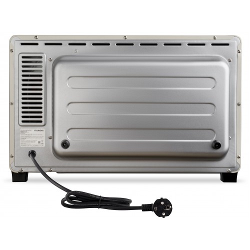 Мини-печь Hyundai MIO-HY084 33л. 1500Вт бежевый/хром