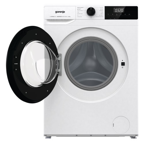 Стиральная машина Gorenje W1NHPI60SCSIRV (с баком) класс: A загр.фронтальная макс.:6кг белый инвертор