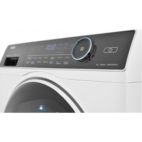 Стиральная машина Haier HW90-B14979 класс: A+++ загр.фронтальная макс.:9кг белый