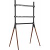 Подставка для телевизора Cactus CS-ST1247BKWN черный/орех 49"-70" макс.40кг напольный