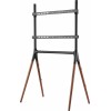Подставка для телевизора Cactus CS-ST1247BKWN черный/орех 49"-70" макс.40кг напольный