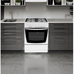 Плита Газовая Gefest CG 60MC7 K73 белый (металлическая крышка) реш.чугун