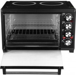 Мини-печь Hyundai MIO-HY086 38л. 1600Вт черный
