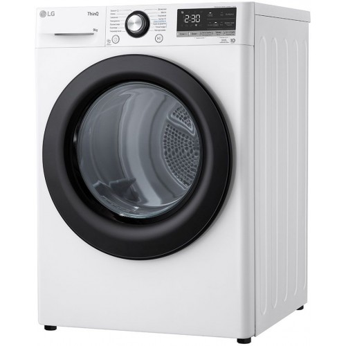 Сушильная машина LG DC90V3V6W.BBWPCOM кл.энер.:A++ макс.загр.:9кг белый