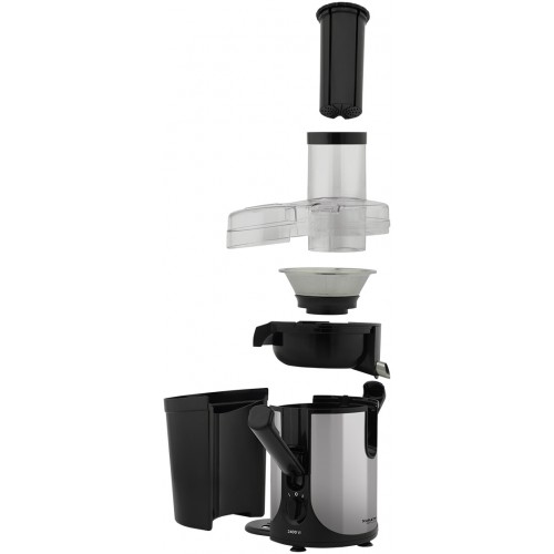 Соковыжималка центробежная Scarlett MaxPower SC-JE50S61 2400Вт рез.сок.:1000мл. серебристый/черный