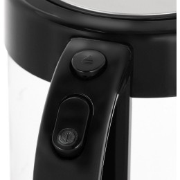 Чайник электрический Bosch TWK70B03 1.7л. 2400Вт черный корпус: стекло/пластик