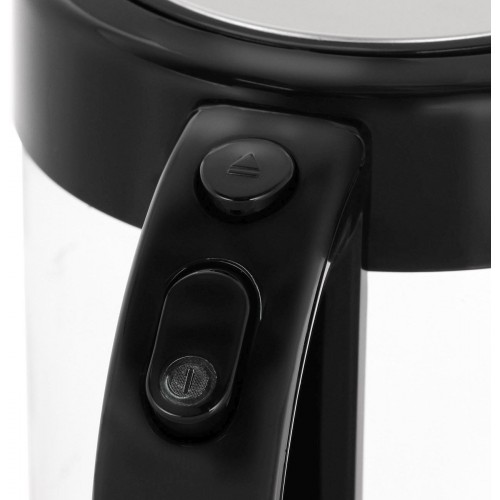 Чайник электрический Bosch TWK70B03 1.7л. 2400Вт черный корпус: стекло/пластик