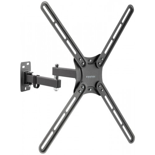 Кронштейн для телевизора Kromax CORBEL-7 черный 22"-65" макс.30кг настенный поворот и наклон