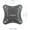 Кронштейн для телевизора Kromax CORBEL-7 черный 22"-65" макс.30кг настенный поворот и наклон