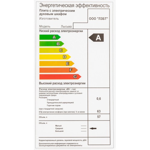 Плита Электрическая Лысьва ЭП 401 СТ белый эмаль (без крышки)