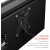Кронштейн для телевизора Holder LCDS-5001 металлик 10"-32" макс.25кг настенный фиксированный