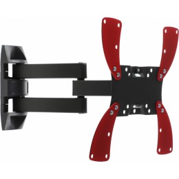 Кронштейн для телевизора Holder LCDS-5066 черный 22"-42" макс.30кг настенный поворот и наклон