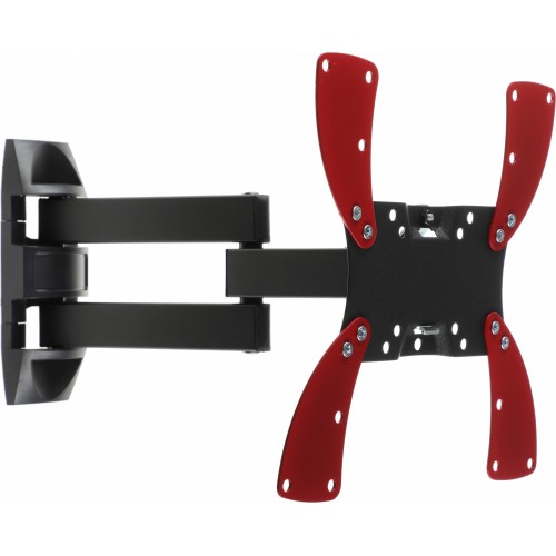Кронштейн для телевизора Holder LCDS-5066 черный 22"-42" макс.30кг настенный поворот и наклон