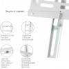 Кронштейн для телевизора Kromax IDEAL-3 белый 22"-65" макс.50кг настенный фиксированный