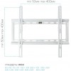 Кронштейн для телевизора Kromax IDEAL-3 белый 22"-65" макс.50кг настенный фиксированный
