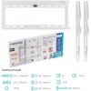 Кронштейн для телевизора Kromax IDEAL-3 белый 22"-65" макс.50кг настенный фиксированный