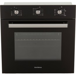 Духовой шкаф Электрический Darina 1V5 BDE 112 707 B черный/стекло черное