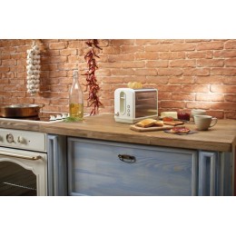 Тостер Gorenje T1100CLI 860Вт бежевый/серебристый
