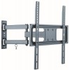Кронштейн для телевизора Ultramounts UM872 черный 32"-55" макс.35кг настенный поворотно-выдвижной и наклонный