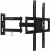 Кронштейн для телевизора Ultramounts UM872 черный 32"-55" макс.35кг настенный поворотно-выдвижной и наклонный