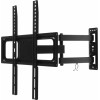 Кронштейн для телевизора Ultramounts UM872 черный 32"-55" макс.35кг настенный поворотно-выдвижной и наклонный