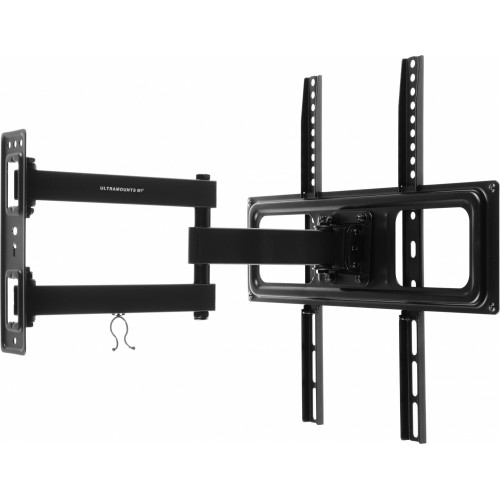Кронштейн для телевизора Ultramounts UM872 черный 32"-55" макс.35кг настенный поворотно-выдвижной и наклонный