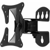 Кронштейн для телевизора Ultramounts UM857 черный 12"-27" макс.30кг настенный поворот и наклон
