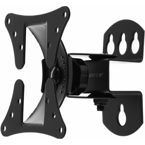 Кронштейн для телевизора Ultramounts UM857 черный 12"-27" макс.30кг настенный поворот и наклон
