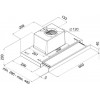 Вытяжка встраиваемая Maunfeld Ouse Touch 60 черный управление: сенсорное (1 мотор)