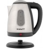 Чайник электрический Scarlett SC-EK21S88 1.8л. 2200Вт черный/серебристый корпус: металл