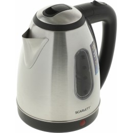 Чайник электрический Scarlett SC-EK21S88 1.8л. 2200Вт черный/серебристый корпус: металл