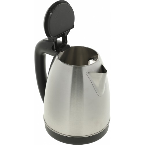 Чайник электрический Scarlett SC-EK21S88 1.8л. 2200Вт черный/серебристый корпус: металл
