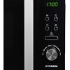 Микроволновая Печь Hyundai HYM-D3001 20л. 700Вт черный/хром