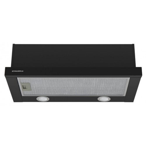 Вытяжка встраиваемая Maunfeld VS Light 60 черный управление: кулисные переключатели (1 мотор)