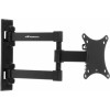 Кронштейн для телевизора Ultramounts UM893 черный 13"-27" макс.20кг настенный поворотно-выдвижной и наклонный