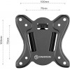 Кронштейн для телевизора Onkron NN31 черный (10-32, макс. 25кг) - настенный фиксированный крепеж