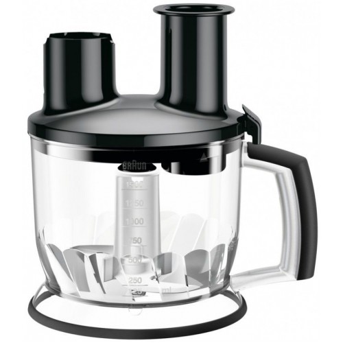 Блендер погружной Braun MQ7087X 850Вт черный/серебристый