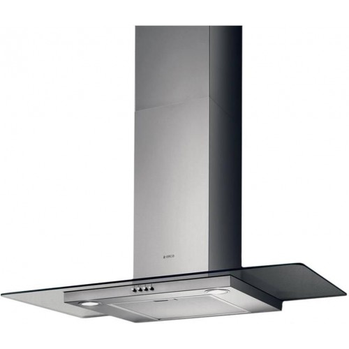 Вытяжка каминная Elica Flat Glass IX/A/90 нержавеющая сталь управление: кнопочное (1 мотор)