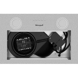 Вытяжка встраиваемая Weissgauff Box 455 Inox нержавеющая сталь управление: кнопочное (1 мотор)