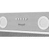 Вытяжка встраиваемая Weissgauff Box 455 Inox нержавеющая сталь управление: кнопочное (1 мотор)