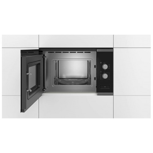 Микроволновая печь Bosch BFL520MS0 20л. 800Вт черный (встраиваемая)