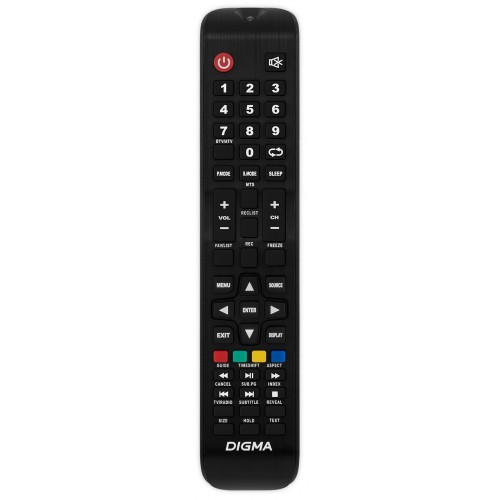 Телевизор LED Digma 24" DM-LED24MBB21 черный HD 60Hz DVB-T DVB-T2 DVB-C DVB-S DVB-S2 USB