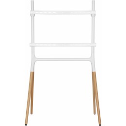 Подставка для телевизора Cactus CS-ST1247WTBCH белый/береза 49"-70" макс.40кг напольный