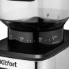 Кофемолка Kitfort КТ-790 180Вт сист.помол.:жернова вместим.:320гр нержавеющая сталь/черный