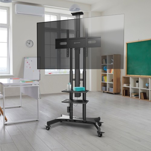 Подставка для телевизора Onkron TS1881 Elift черный, 50-86, макс. 90кг, моторизованный наклонный лифт