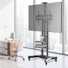 Подставка для телевизора Onkron TS1881 Elift черный, 50-86, макс. 90кг, моторизованный наклонный лифт